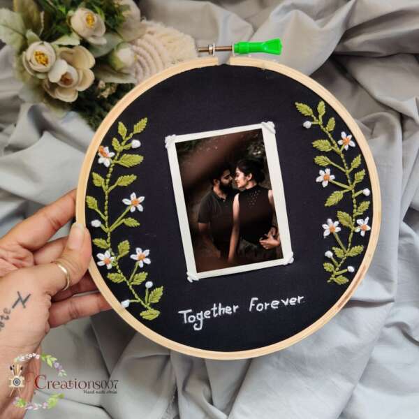 Embroidery Photo Ring 8inc