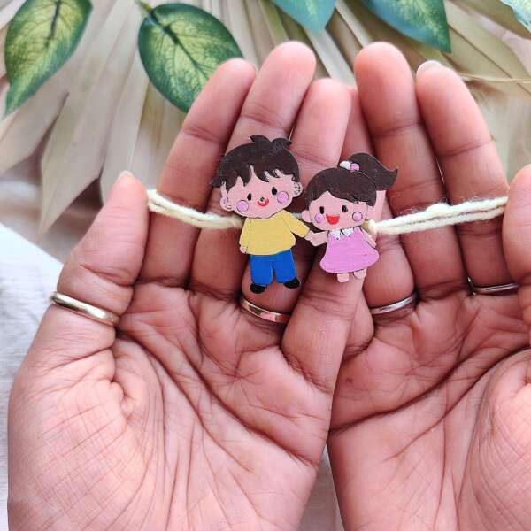 Handmade Rakhi-Brother Sister Rakhi