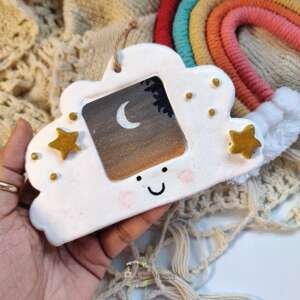 Cloud Clay Photo Frame