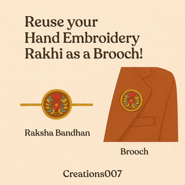 Handmade rakhi