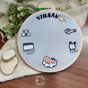 NewBorn Baby FootPrint Frame